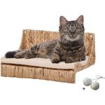 Rohrschneider® Katzenkletterwand Fenja | Stilvolle Katzenmöbel | Wandmontage für aktive Stubentiger | Katzenspielzeug und perfekter Kratzbaumersatz | Katzenstufen Wand | robustes Katzenzubehör Wohnung - Preisvergleich
