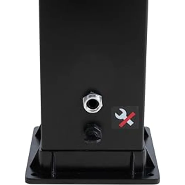 Steinbach Solardusche "Supreme", 26 Liter, Kalt-Warm-Drehventil, schwenkbarer Regenduschkopf, 20,50 x 20,50 x 221,20 cm – Bild 2