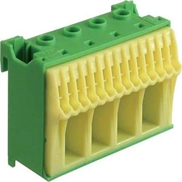 Hager KN18E PE-Klemme flexibel, 18 Klemmstellen, starr, 1 Stück – Bild 1