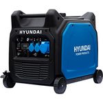 HYUNDAI Inverter-Generator HY6500SEi D (Inverter Stromerzeuger, Benzin Generator mit 6.5 kW Maximalleistung, Notstromaggregat, Stromaggregat)