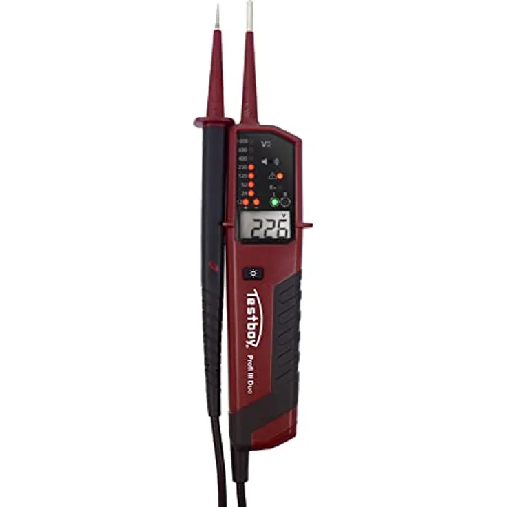 Testboy Profi III DUO Zweipoliger Spannungsprüfer CAT IV 1000V
