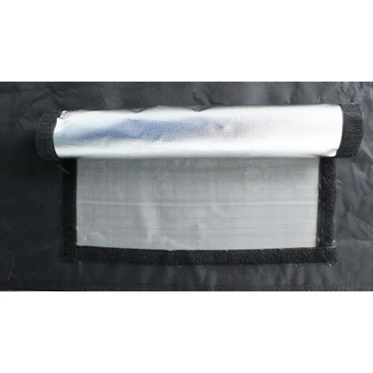 Hongyi Growbox 300x150x200 cm, Indoor Anzucht Growzelt Pflanzenzelt Schwarz mit hochreflektierender Aluminiumfolie – Bild 9