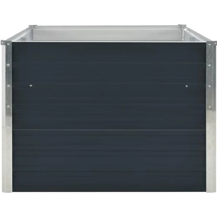 vidaXL Hochbeet 160 x 80 x 45 cm Verzinkter Stahl Anthrazit – Bild 7