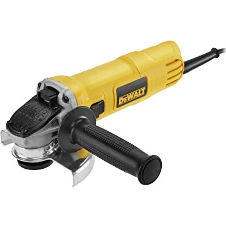 DeWalt Winkelschleifer Doppelset-Trennschleifer mit 2.200 W-230 mm und 900 W-125 mm Winkelschleifer, werkzeugloser Schutzhauben-Schnellverstellung, Spindelarretierung DWE494TWIN 125 mm Netz – Bild 6