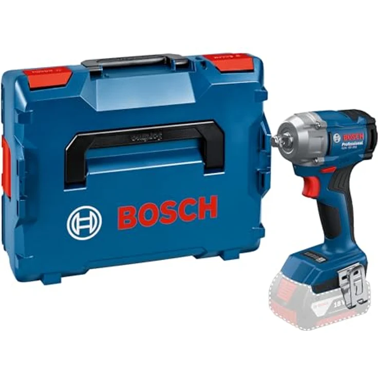 Bosch Professional GDS 18V-350, Akku-Drehschlagschrauber mit 350 Nm Drehmoment, inkl. L-BOXX – Bild 1