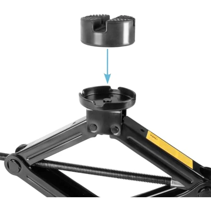 STAHLWERK SWH-2 ST Scherenwagenheber 2.000 kg, Autoheber mit Ratschen-Höhenverstellung, praktische Transporttasche – Bild 9