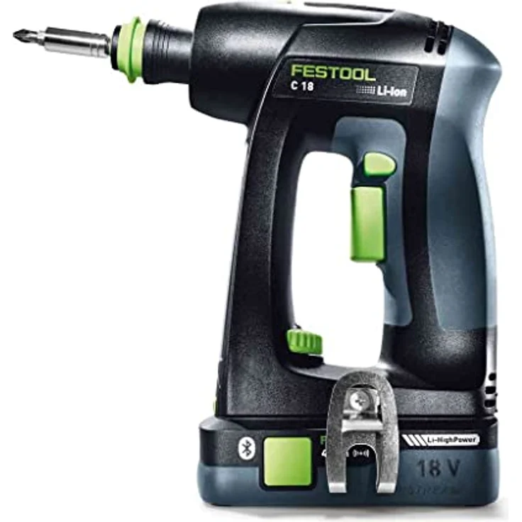 Festool Akku-Bohrschrauber C 18 HPC 4,0 I-Set, 2x 4,0 Ah Lader im Systainer – Bild 3