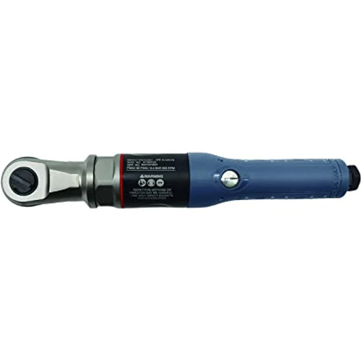 Ingersoll-Rand Druckluft-Ratschenschrauber 1211MAX-D3, 3/8" mit 110 Nm Drehmoment, vernickeltes Gehäuse, 625 U/min – Bild 2