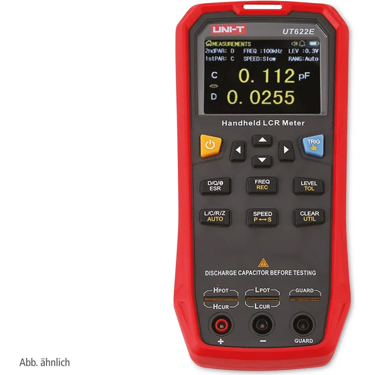 UNI-T Multimeter UNI-T Digitales LCR-Messgerät UT622A, hohe Genauigkeit, schnelle Messungen, weiß