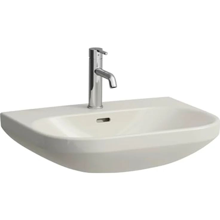 Laufen Waschbecken Lua 60x46cm m ÜL 1 HL-A Pergamon (460 mm, 600 mm) mit Steinschraubenbefestigung 280 mm – Bild 3