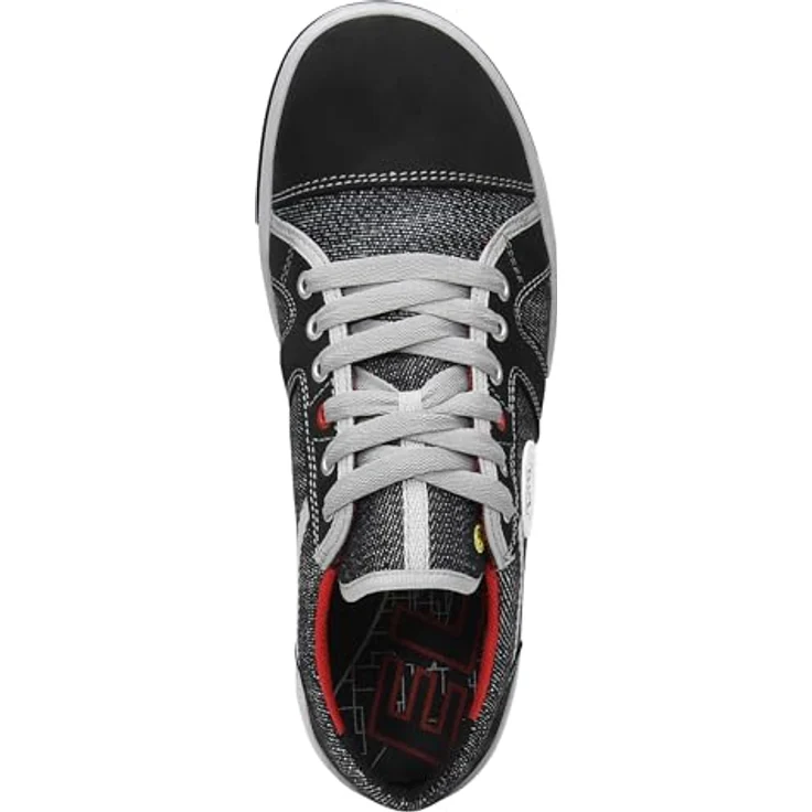 Elten Sicherheitsschuhe Sicherheits-Halbschuh Sensation XX10 ESD S3, Gr. 41, wasserabweisendes Nubukleder, rutschfeste PU/PU-Sohle WELLMAXX L10, antistatische ESD PRO Einlegesohle – Bild 6