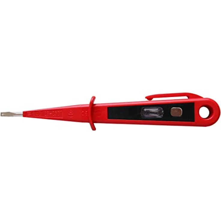 H+H Werkzeug 45300 Europrüfer-Spannungsprüfer-Phasenprüfer bis 250V GS geprüft nach VDE 0680 Made in Germany, 150 mm – Bild 2