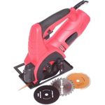 Apex Mini-Handkreissäge 600W Laser 22mm - Kompakte Kreissäge mit Schnitttiefe bis zu 22 mm und rotem Schnittlaser, inkl. Systemkoffer