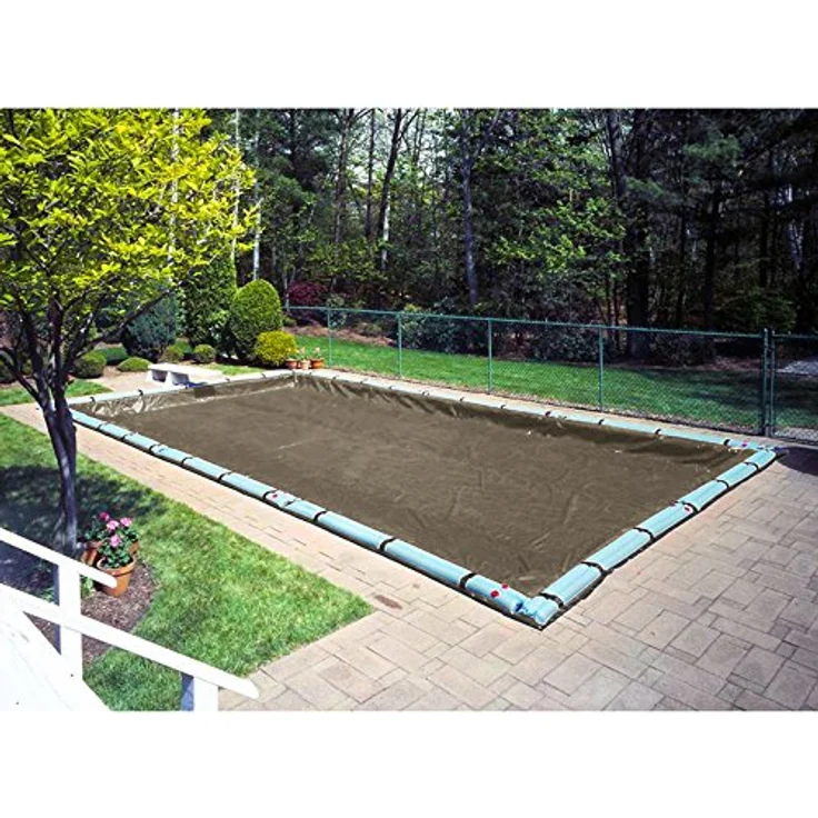 Robelle 422040R Premium-Mesh XL Blue Mesh Winter Poolabdeckung für Erdbecken 6,1 x 12,2 m Untergrundpool