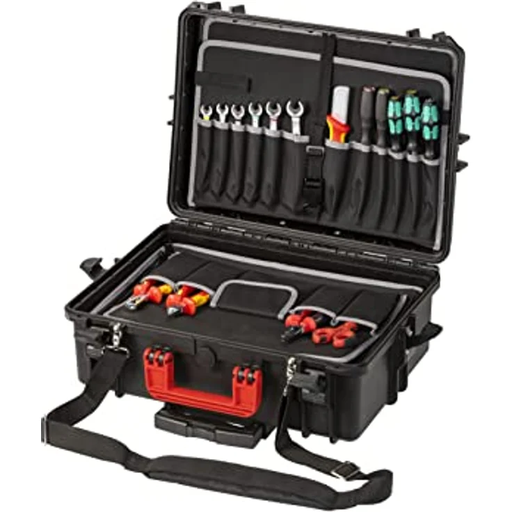 Parat PROTECT 34-S Roll 6505000391, Werkzeugkoffer mit herausnehmbarer Innentasche, wasser- und staubdicht, 34 Liter, schwarz – Bild 3