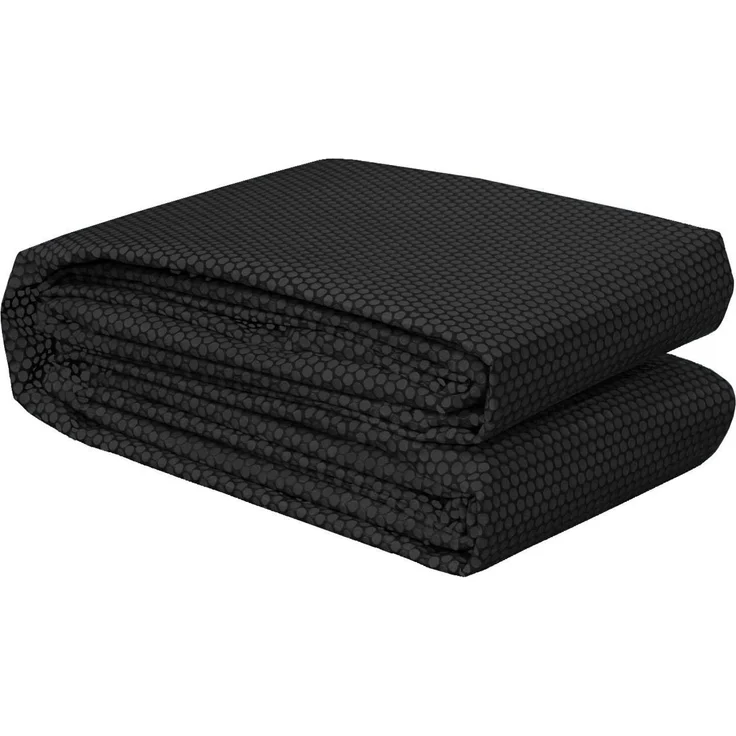 Poolpanda Solarfolie Ø 488x220 cm | rechteckig | Stärke 180 µm | schwarz | zuschneidbar | Solarplane für Pool