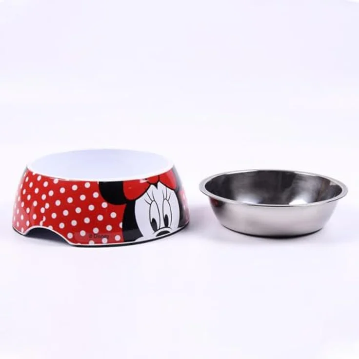 CERDÁ LIFE'S LITTLE MOMENTS Katzen- und Hundenapf, Minnie Mouse, Offizielle Disney Lizenz, Mehrfarbig, Größe S – Bild 5