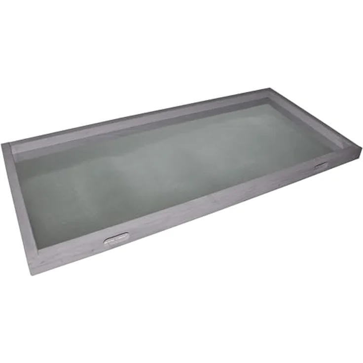 nanook Untere Ersatz Streuwanne Kotwanne für Hasenstall Murmel 30893, Holz mit Metallboden, taupe, 96 x 42,5 x 3,5 cm – Bild 3
