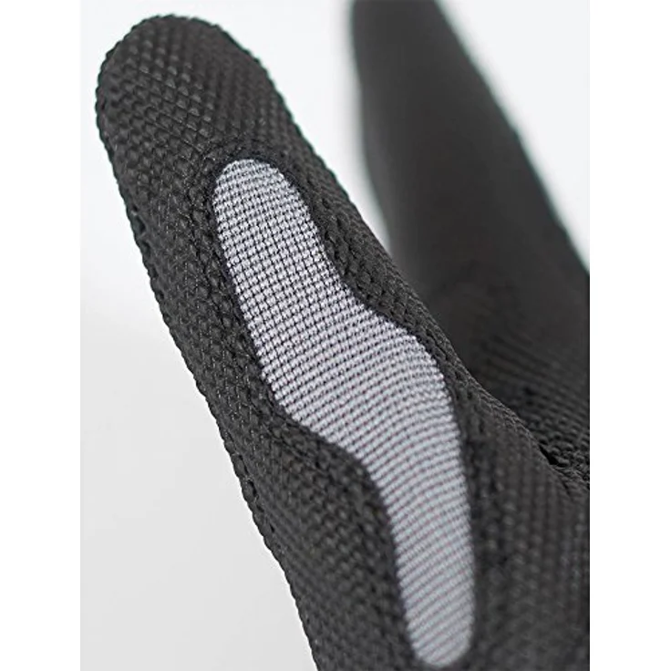 Ejendals Tegera 9124, Schutzhandschuh aus Synthetikleder, Größe 9, grau/schwarz/gelb, ungefüttert – Bild 3