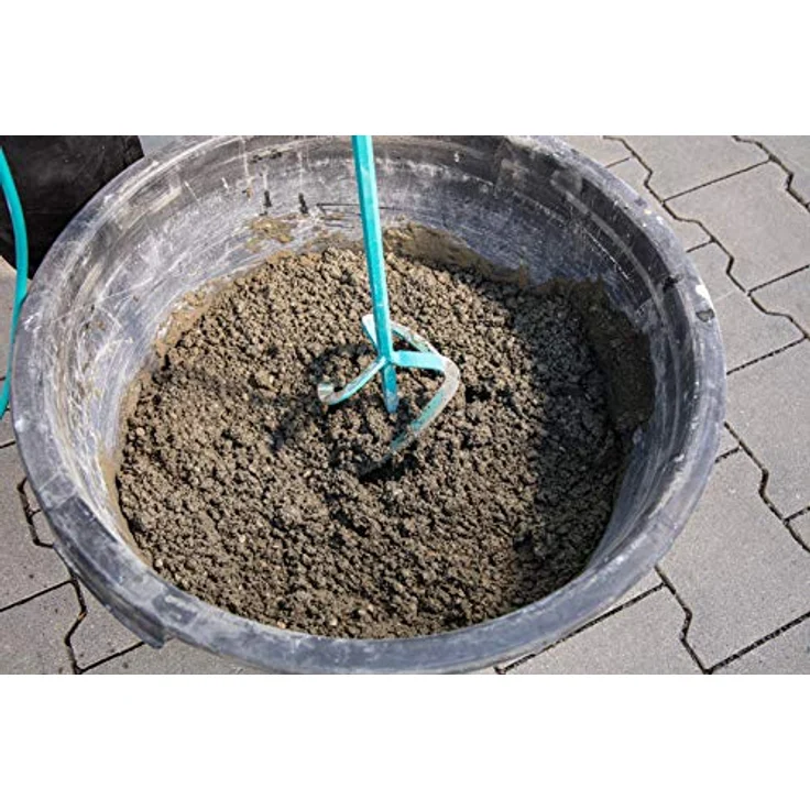 Collomix Rührer MK 120 HF, 590mm, Ø120mm, Mischmenge 15-25kg, Beton, Estrich – Bild 4