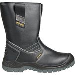 Safety Jogger BESTBOOT S3 SRC, Sicherheitsstiefel aus Leder mit Wollfutter, schwarz, Größe 37