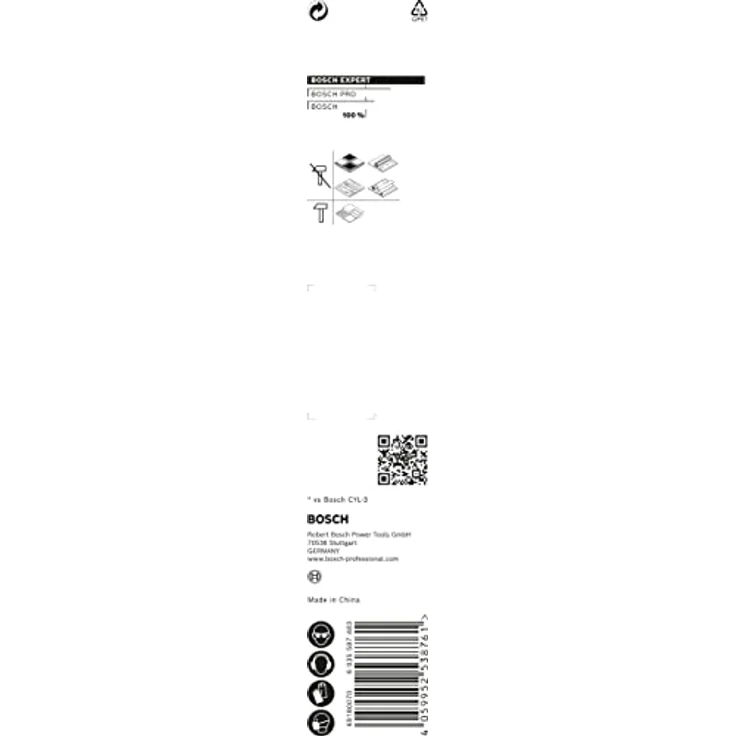 Bosch Expert HEX-9 2608900583 Mehrzweckbohrer 12 mm, 150 mm Gesamtlänge, Sechskantschaft für präzises Bohren in Beton und Stein – Bild 4