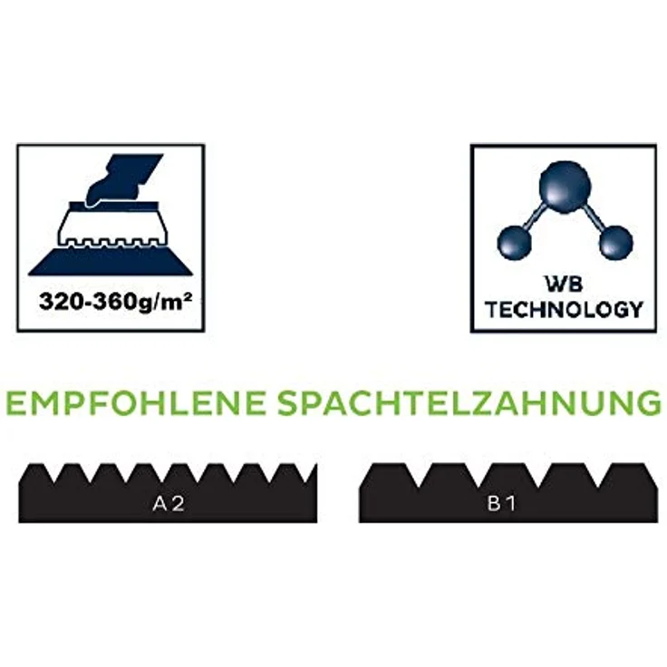 BOSTIK Bostik Stix A550 Power Elastic PVC-Lino-Vinyl Belag Kleber Klebstoff 6kg Eimer, lösemittelfrei, hohe Anfangsklebkraft, beige-weiß – Bild 3