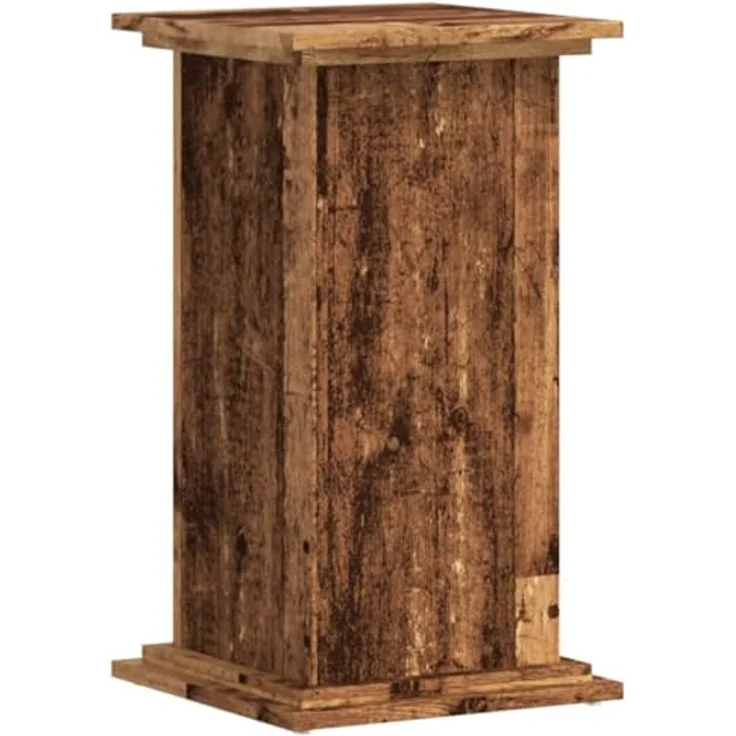 vidaXL Blumenständer Pflanzenständer Altholz-Optik 33x33x60 cm Holzwerkstoff (1 St) – Bild 6