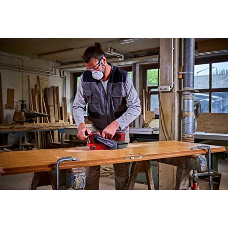 Einhell Professional Akku-Bandschleifer TP-BS 18/457 Li BL-Solo Power X-Change (18 V, Li-Ion, Brushless-Motor, inkl. 3x P80 Schleifband 457x75 mm, ohne Akku & Ladegerät) – Bild 5