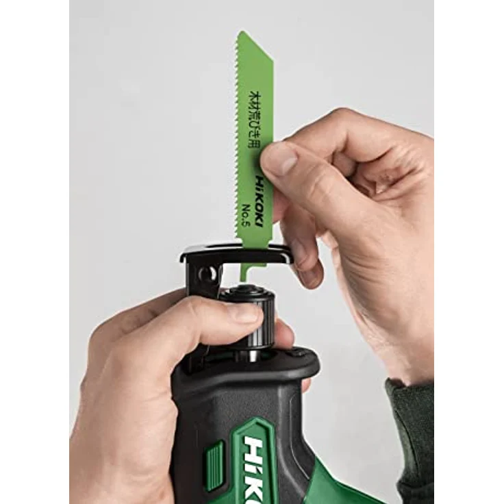 Hikoki Akku-Tigersäge CR18DAW2Z, Säbelsäge, Reciprosäge, Fuchsschwanz, Stichsägeblätter, 18 Volt – Bild 3