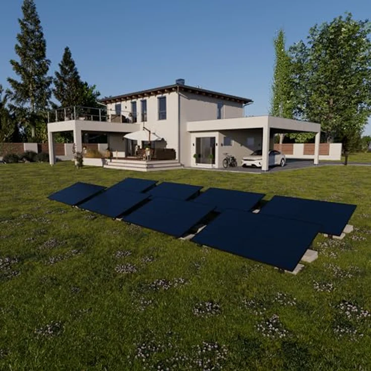 Kleines Kraftwerk SunPro 500Wp Solarmodul TOPCon – bifazial, Glas-Glas, Full Black für Balkonkraftwerk & Inselanlage – Bild 5