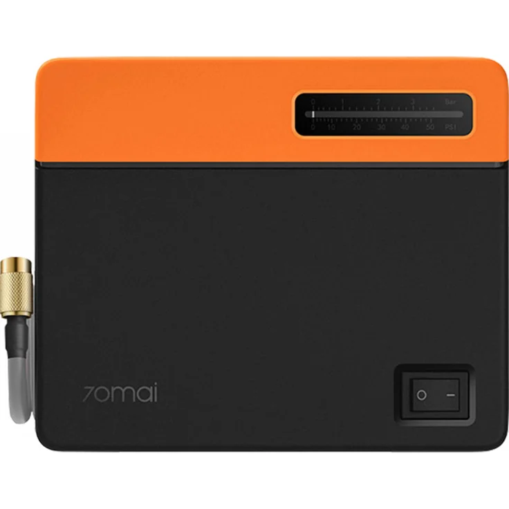 70mai TP04 12V Eco Auto-Kompressor, tragbare Pumpe mit 3,4 bar, LCD-Display und integrierter Lampe