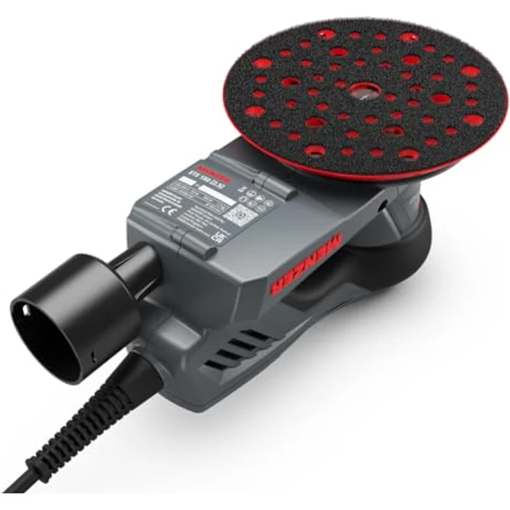 MENZER Exzenterschleifer ETS 150 2.5 + VCM 530 PRO, max. 10000 U/min, Set mit Sicherheitssauger, Nass-Trocken-Sauger, 2,5 mm Hub – Bild 7