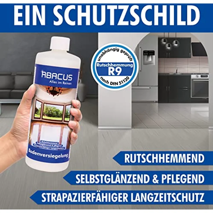 Reinigung & Bodenversiegelung Set (7214) - Bodenreiniger Fussbodenreiniger Kraftreiniger Fliesenreiniger Laminatreiniger – Bild 2