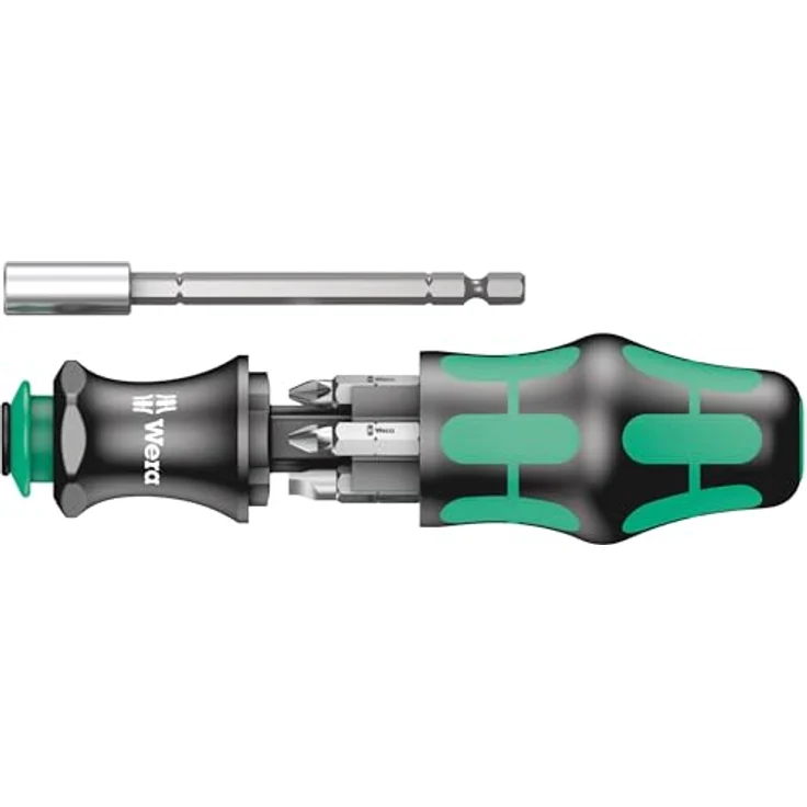 Wera Kraftform Kompakt 28 + Bit-Check 30 Metal 1, 36-teilig, ergonomisches Werkzeug-Set mit zähharten Bits und Universalhalter – Bild 2