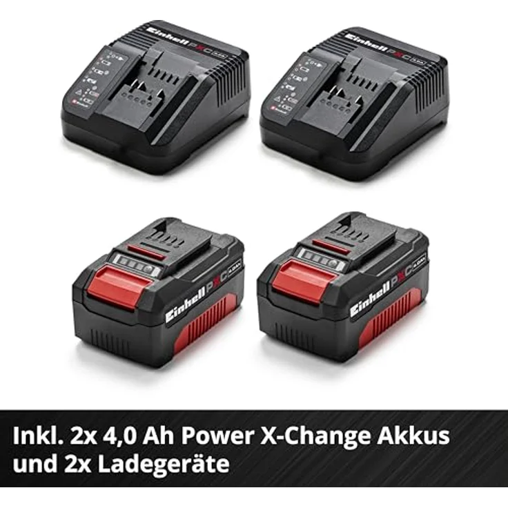 Einhell Akku-Rasenmäher 'GC-CM 36/42 Li BL', geeignet für Flächen bis 400 m², bürstenloser Motor, 50-Liter-Grasfangkorb, zentrale Schnitthöhenverstellung, inklusive Akku und Ladegerät – Bild 6