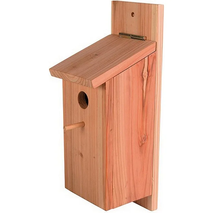 DUVO+ Nistkasten Brutkasten-Set für Selbstmacher, einfach zusammenbaubar, ideal für Kinder