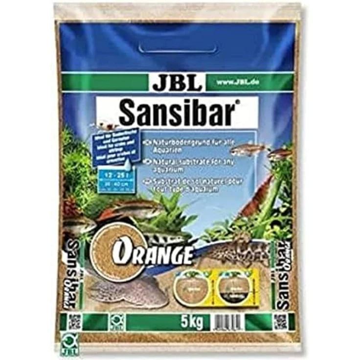 JBL GmbH & Co. KG Aquariensand Sansibar Orange, 5 kg, orangefarben – Bild 1
