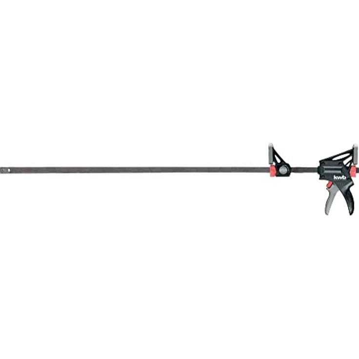 kwb Einhand-Zwinge Spann- und Spreiz-Zwinge, Spannweite 600 mm, Spanntiefe 85 mm, zum Halten, Klemmen, Verleimen u. Spreizen – Bild 2