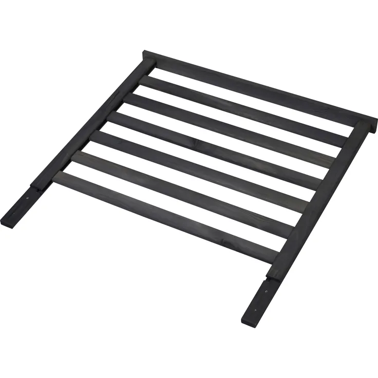 dobar Spalier Rankgitteraufsatz Kubus 2.0 Rückwand anthrazit, Rankhilfe für Hochbeete mit vertikalem Gärtnern