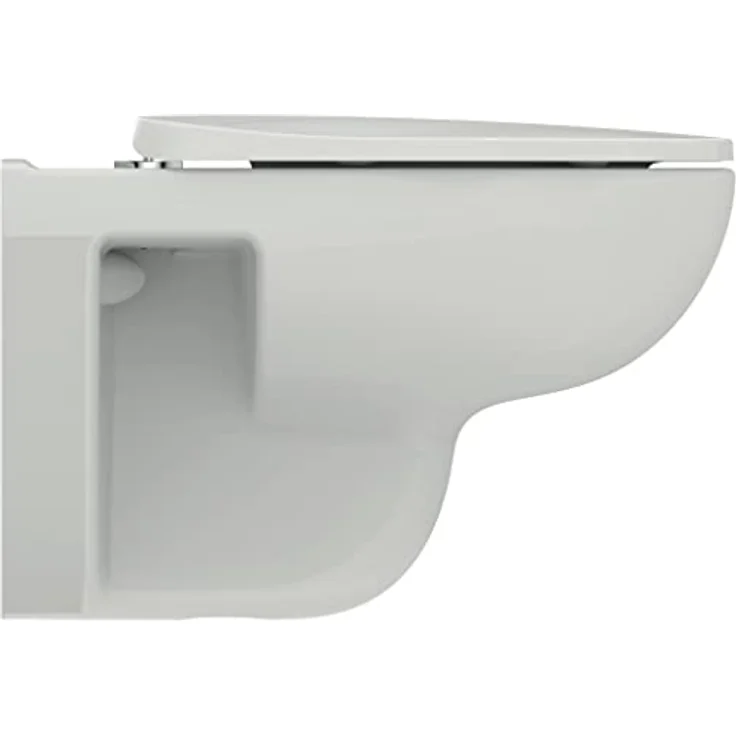 Ideal Standard i.life A WC-Set, Wandtiefspül-WC mit Absenkautomatik und RimLS+ Technologie, Keramik, weiß – Bild 3