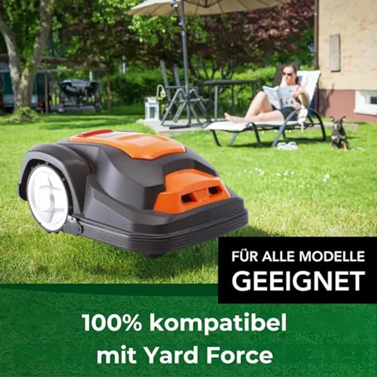 Genisys 30 Titan Ersatz-Messer Qualitäts-Klingen 0,75mm Yardforce SC 600 Eco SC600-Eco SA 900 SA900 SA 600 H SA600H – Bild 7