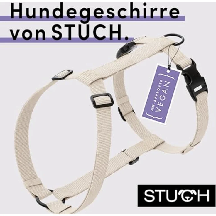 STUCH Hundegeschirr STUCH - Hundegeschirr Vegan PureControl - verstellbar, PeTA-zertifiziert, umweltfreundlich – Bild 2