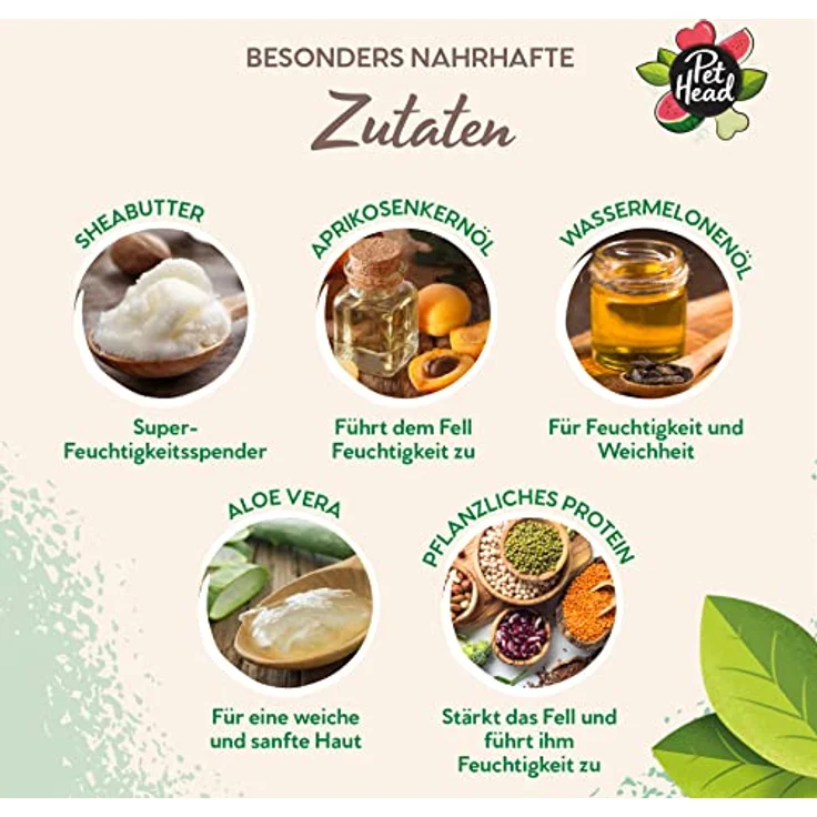 PET HEAD Entwirrungsspray für Hunde 300 ml, Furtastic, Wassermelonenduft, Pflegt & macht langes, lockiges Hundefell weich, Hypoallergen, pH-neutral, Vegan & tierversuchsfrei, Sanfte Formel für Welpen – Bild 4