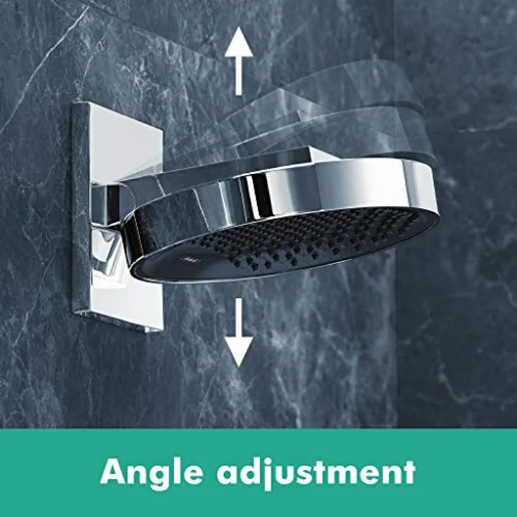 hansgrohe Duschbrause Rainfinity 1jet Kopfbrause mit Brausearm Chrom (1 Strahlarten, 19 l/min) – Bild 3