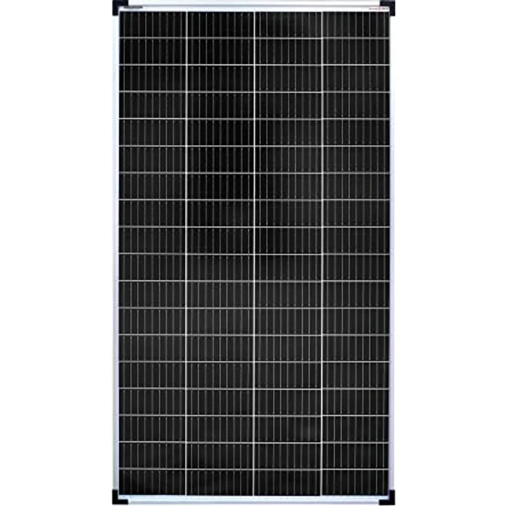 enjoy solar Solarmodul Klassisch Monokristallin PERC 36V/100W-200W, TÜV zertifizierte A-Grad Zellen, 9-Busbars, IP65, für 24V Systeme – Bild 1