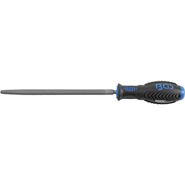 BGS TECHNIC Werkstattfeile vierkant Hieb 1, quadratische Feile 200 mm mit 2-Komponenten-Griff, DIN 7261 – Bild 2