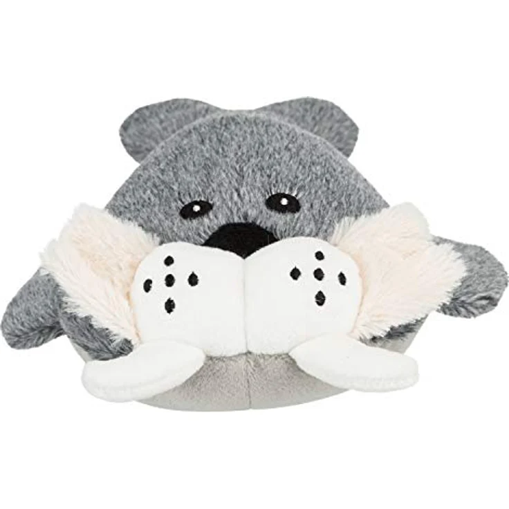 TRIXIE Be Nordic Plüschtiere für Hunde Walross Til – maritimes Kuscheltier für Hunde zum Spielen und Kuscheln – robust & langlebig - 36044 – Bild 2