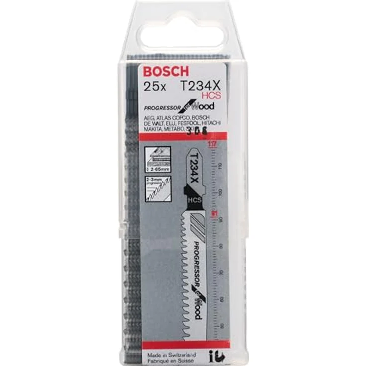 Bosch Professional Zubehör 2 608 633 524 Stichsägeblatt T 234 X – Bild 2