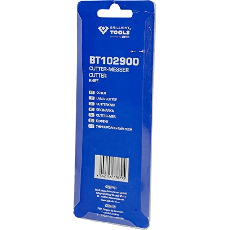 Brilliant Tools BT102900 Cutter-Messer, Blau Schwarz, 1-TLG – Bild 5